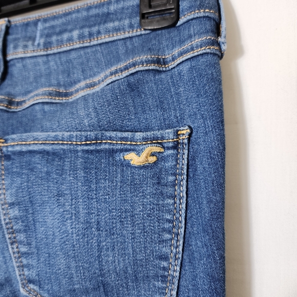 Hollister High-Rise Jean Legging Medium Wash with Cuff Size 5R - Picture 5 of 7